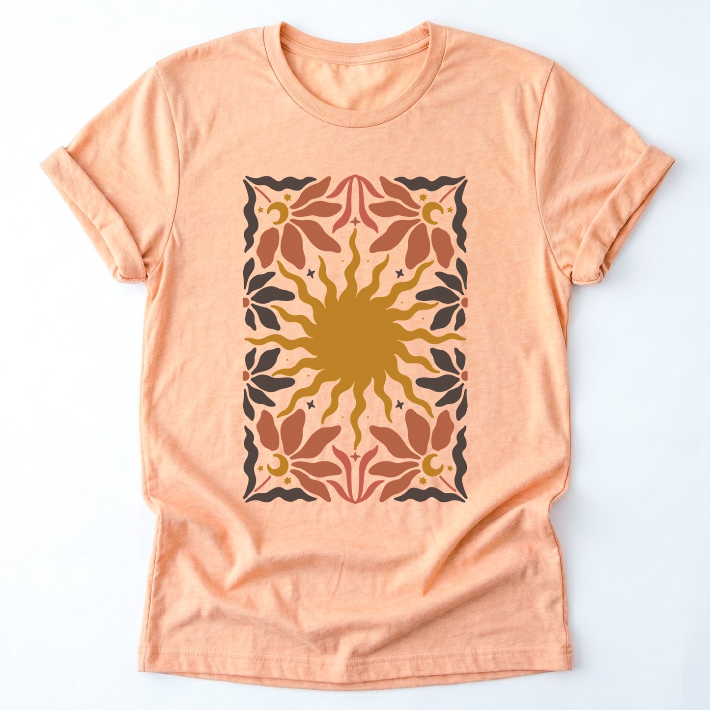 Boho Mystic Wildflower Classic T-Shirt