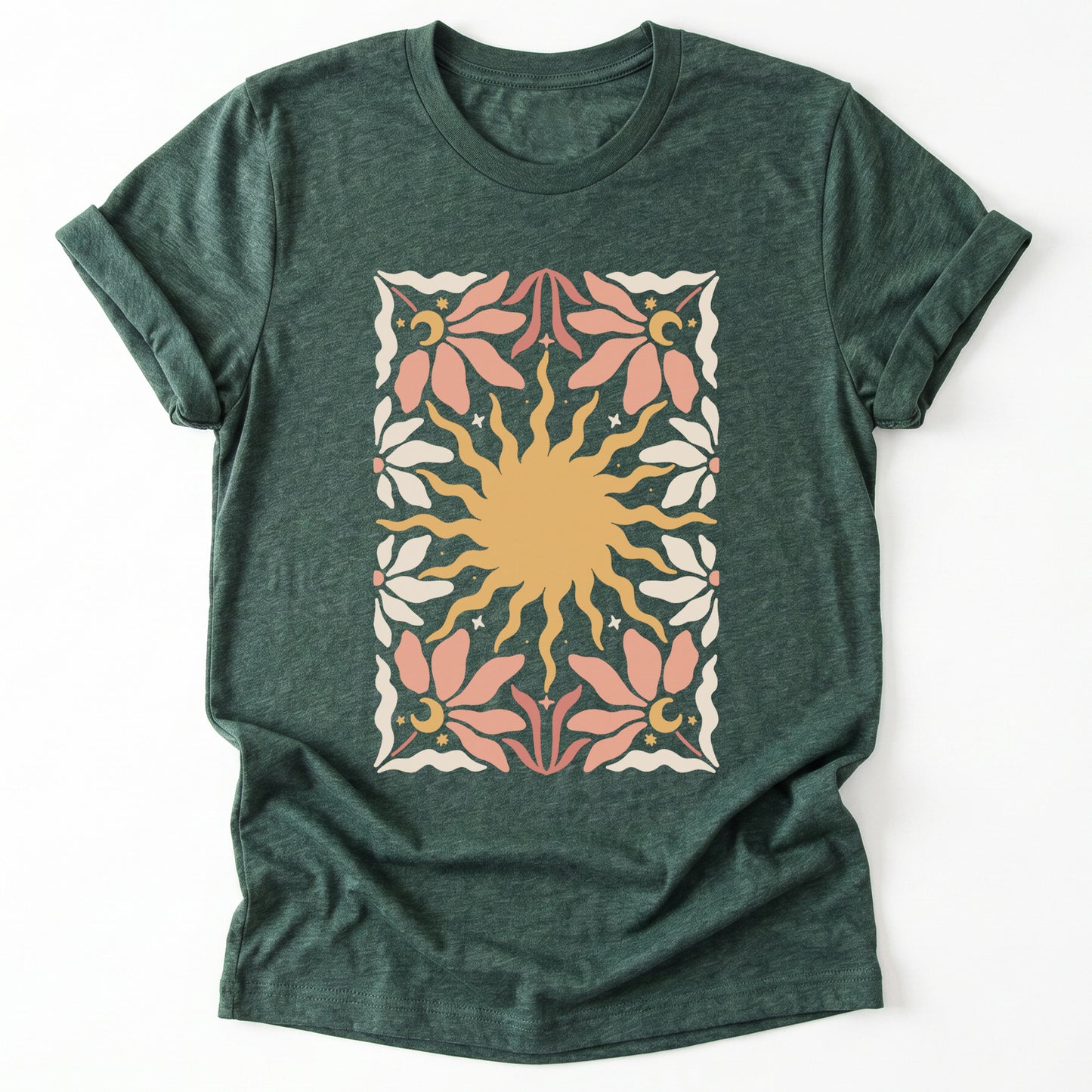 Boho Mystic Wildflower Classic T-Shirt