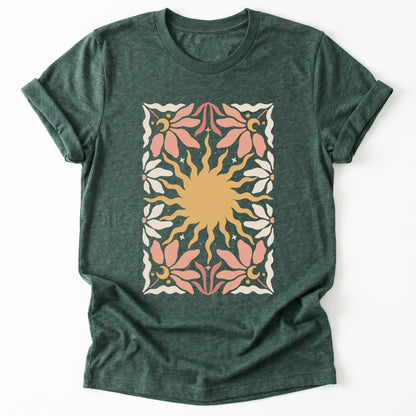 Boho Mystic Wildflower Classic T-Shirt