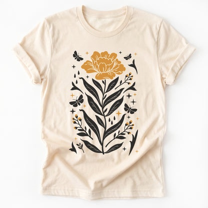 Boho Mystical Wildflowers Classic T-Shirt