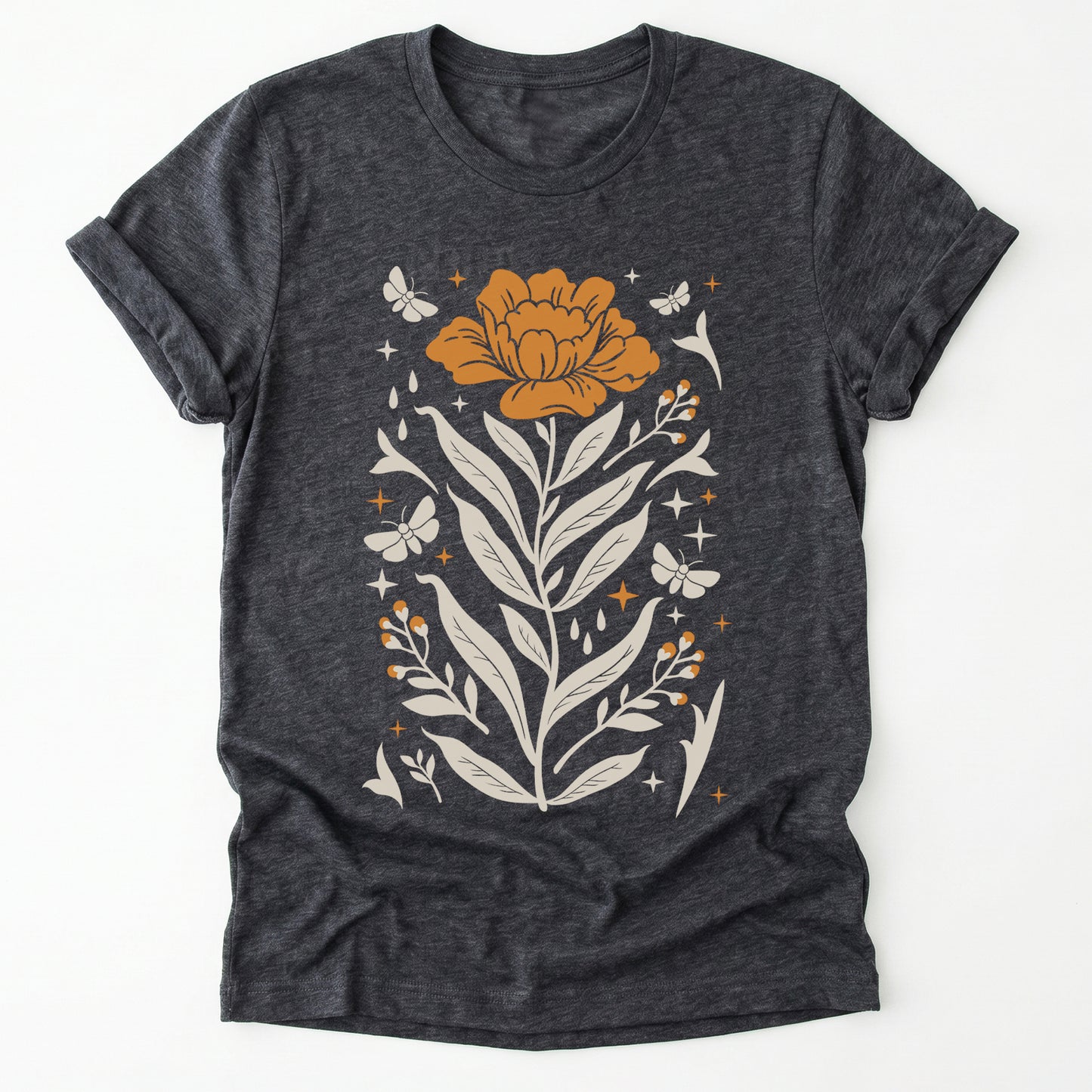Boho Mystical Wildflowers Classic T-Shirt