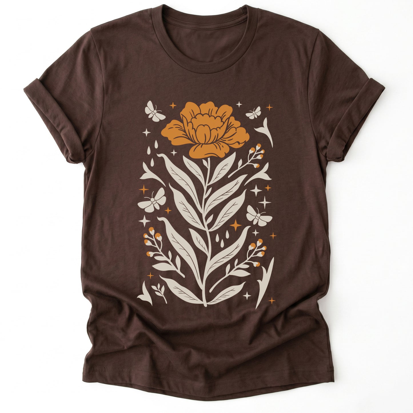 Boho Mystical Wildflowers Classic T-Shirt
