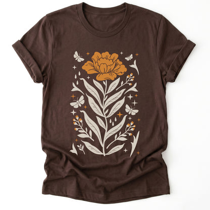 Boho Mystical Wildflowers Classic T-Shirt