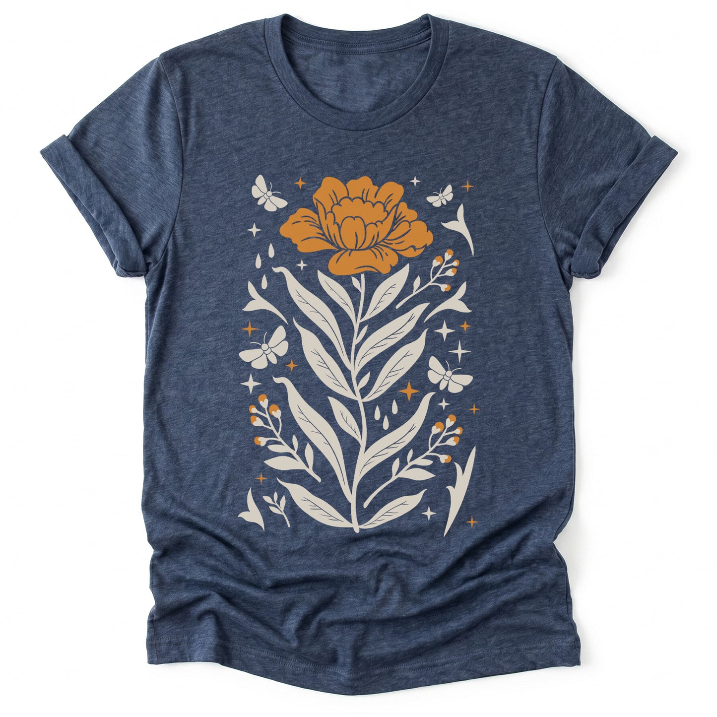 Boho Mystical Wildflowers Classic T-Shirt