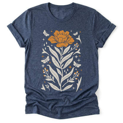 Boho Mystical Wildflowers Classic T-Shirt