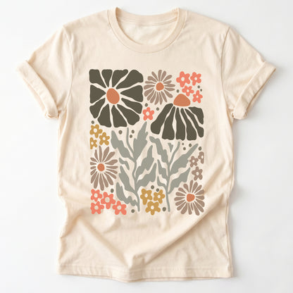 Abstract Boho Bloom Classic T-Shirt