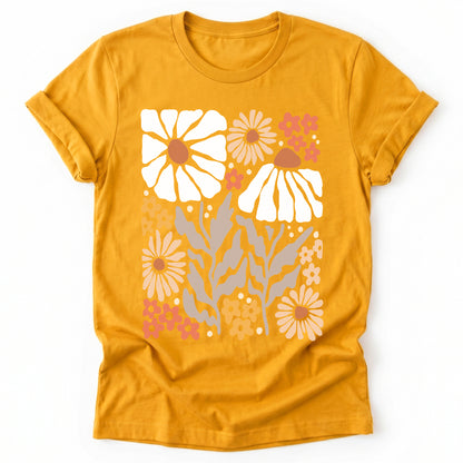 Abstract Boho Bloom Classic T-Shirt