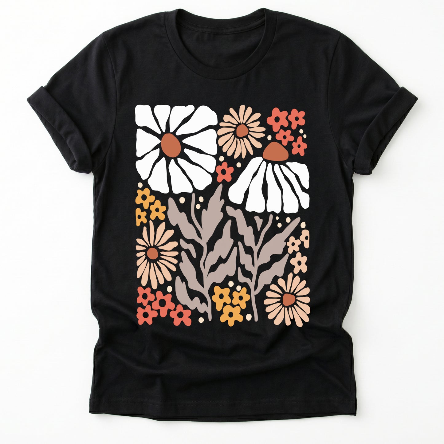 Abstract Boho Bloom Classic T-Shirt