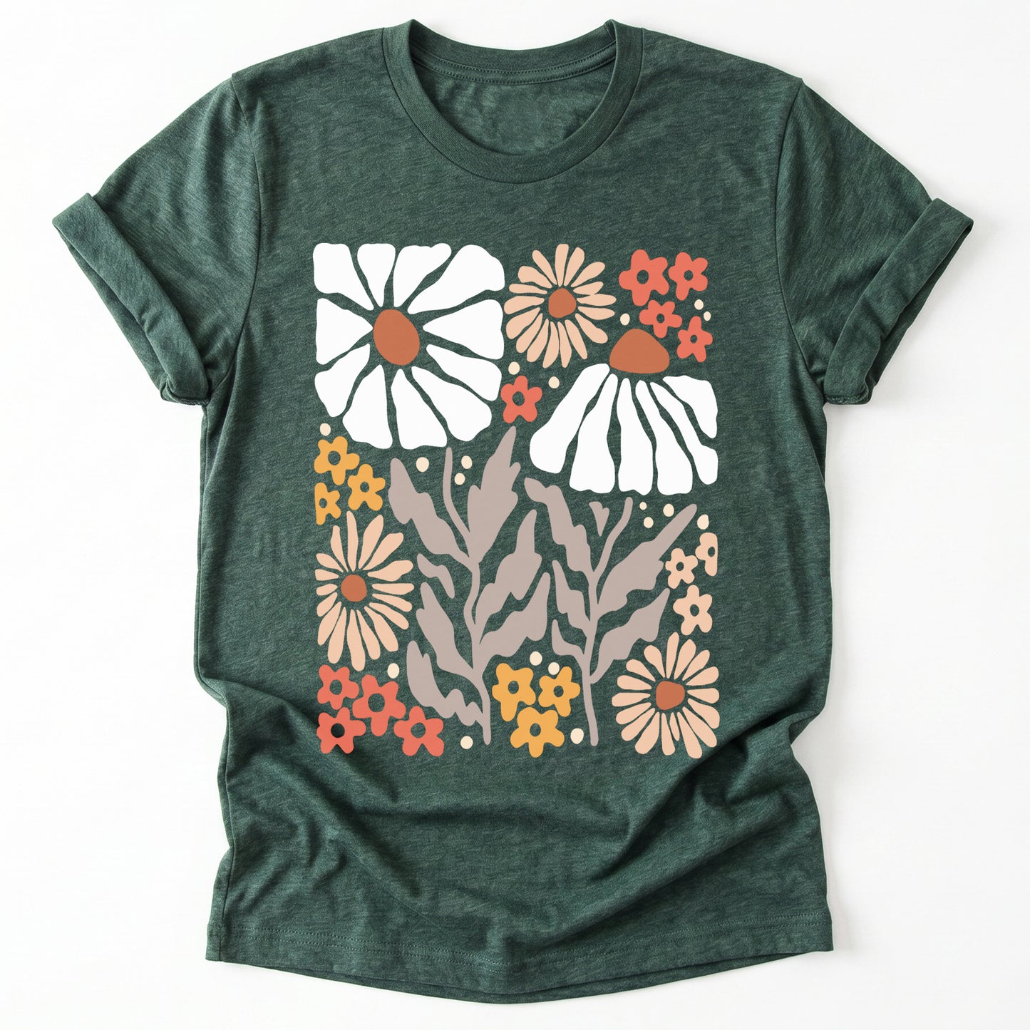 Abstract Boho Bloom Classic T-Shirt