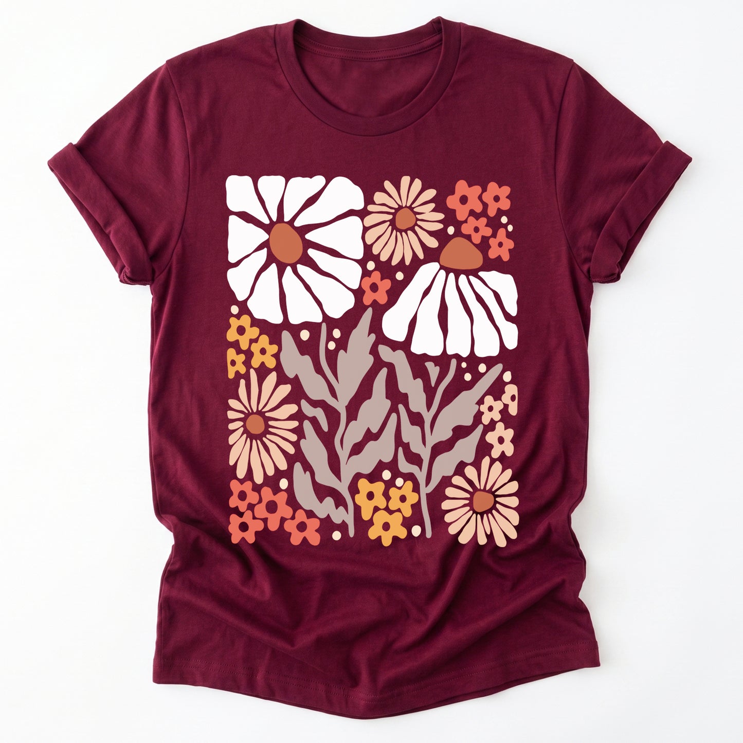 Abstract Boho Bloom Classic T-Shirt