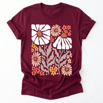 Abstract Boho Bloom Classic T-Shirt