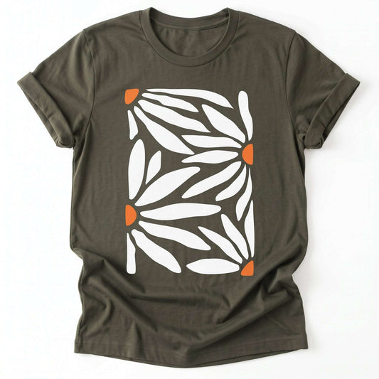 Matisse Wildflower Classic T-Shirt - Army