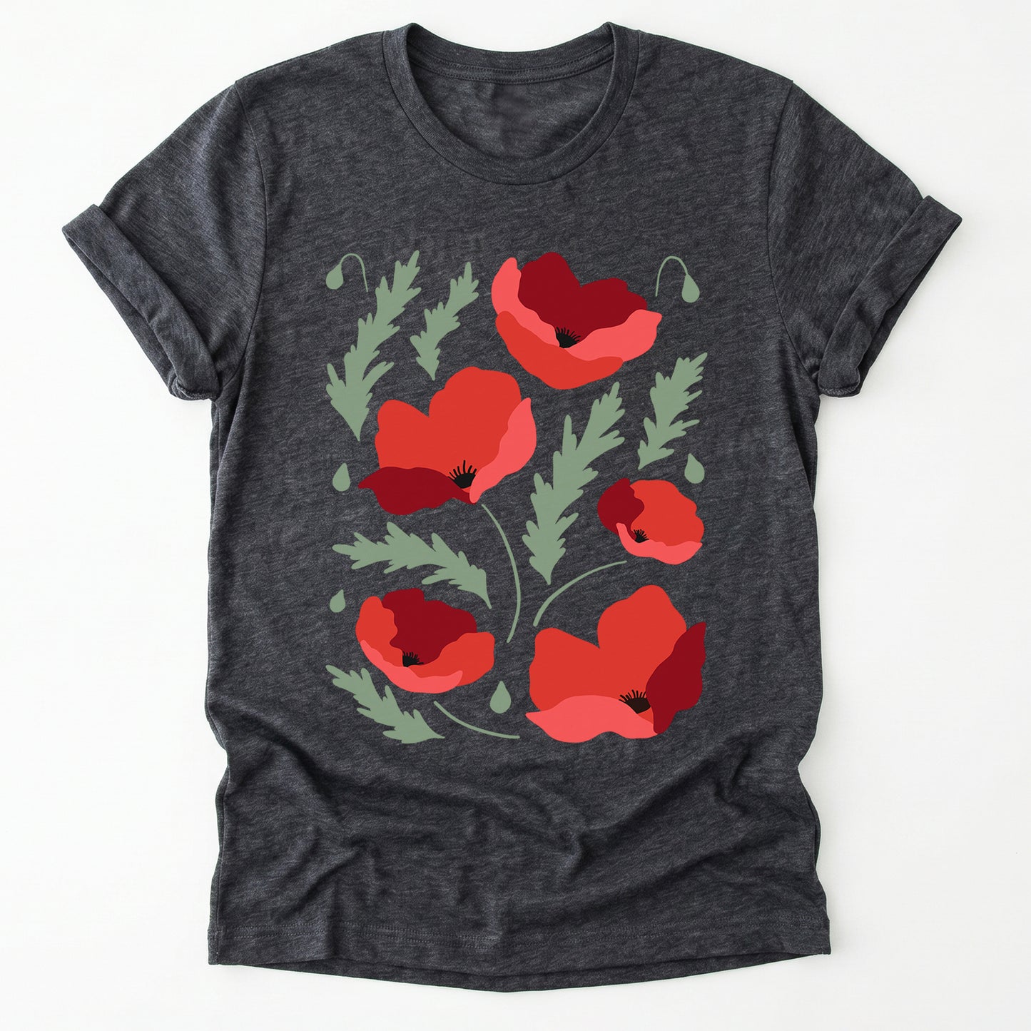 Poppies Flowers Classic T-Shirt