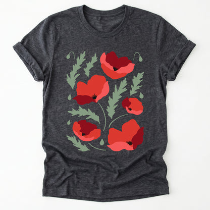 Poppies Flowers Classic T-Shirt