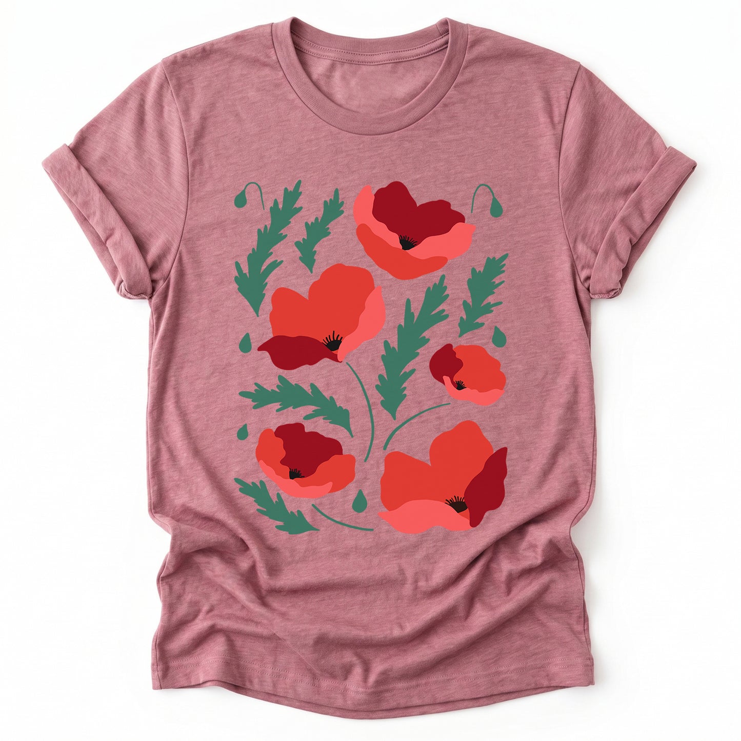 Poppies Flowers Classic T-Shirt