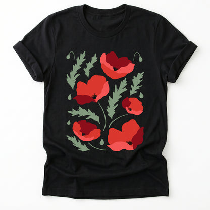 Poppies Flowers Classic T-Shirt