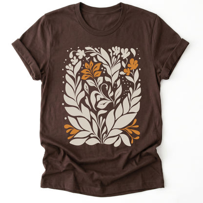 Boho Folk Floral Classic T-Shirt