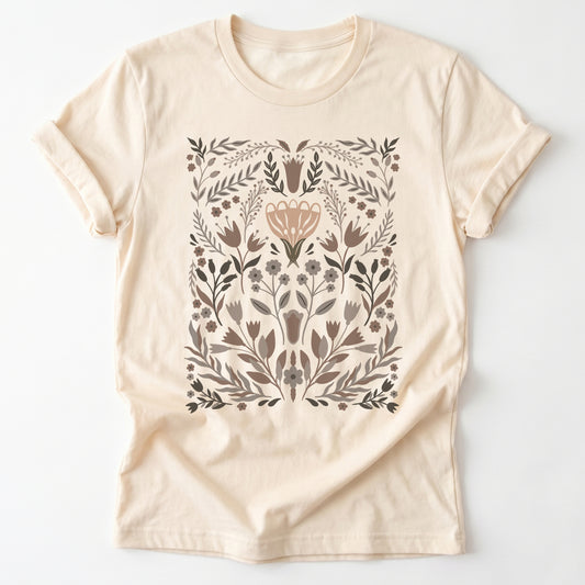 Ornamental Floral Classic T-Shirt