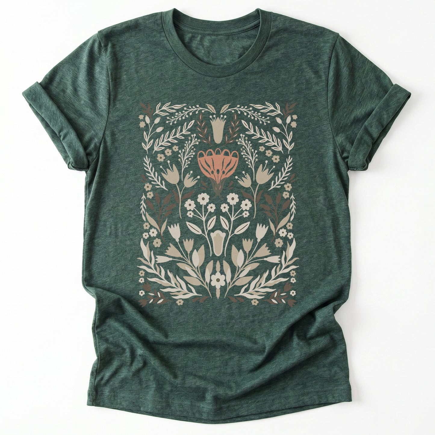 Ornamental Floral Classic T-Shirt