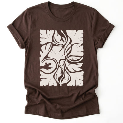 Abstract Flowers Classic T-Shirt