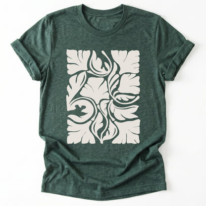 Abstract Flowers Classic T-Shirt
