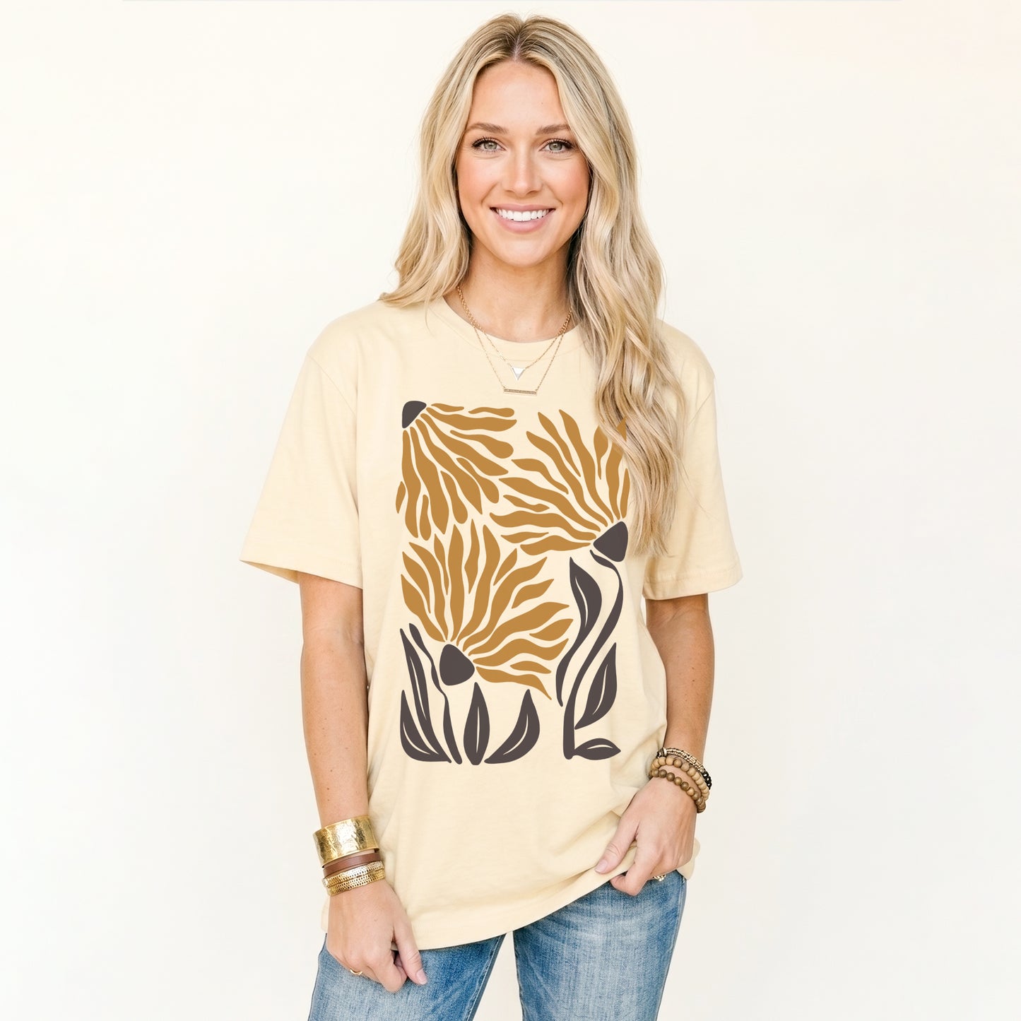Boho Florals Classic T-Shirt