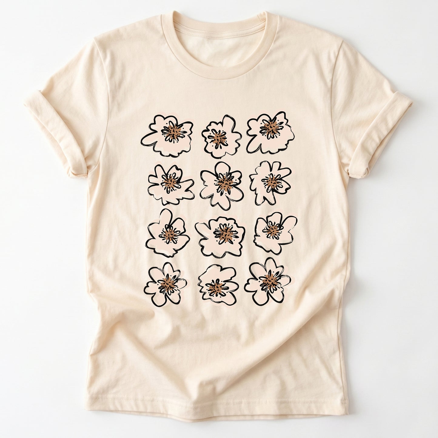 Boho Floral Classic T-Shirt