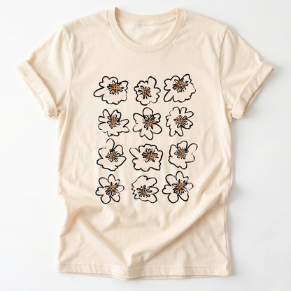 Boho Floral Classic T-Shirt