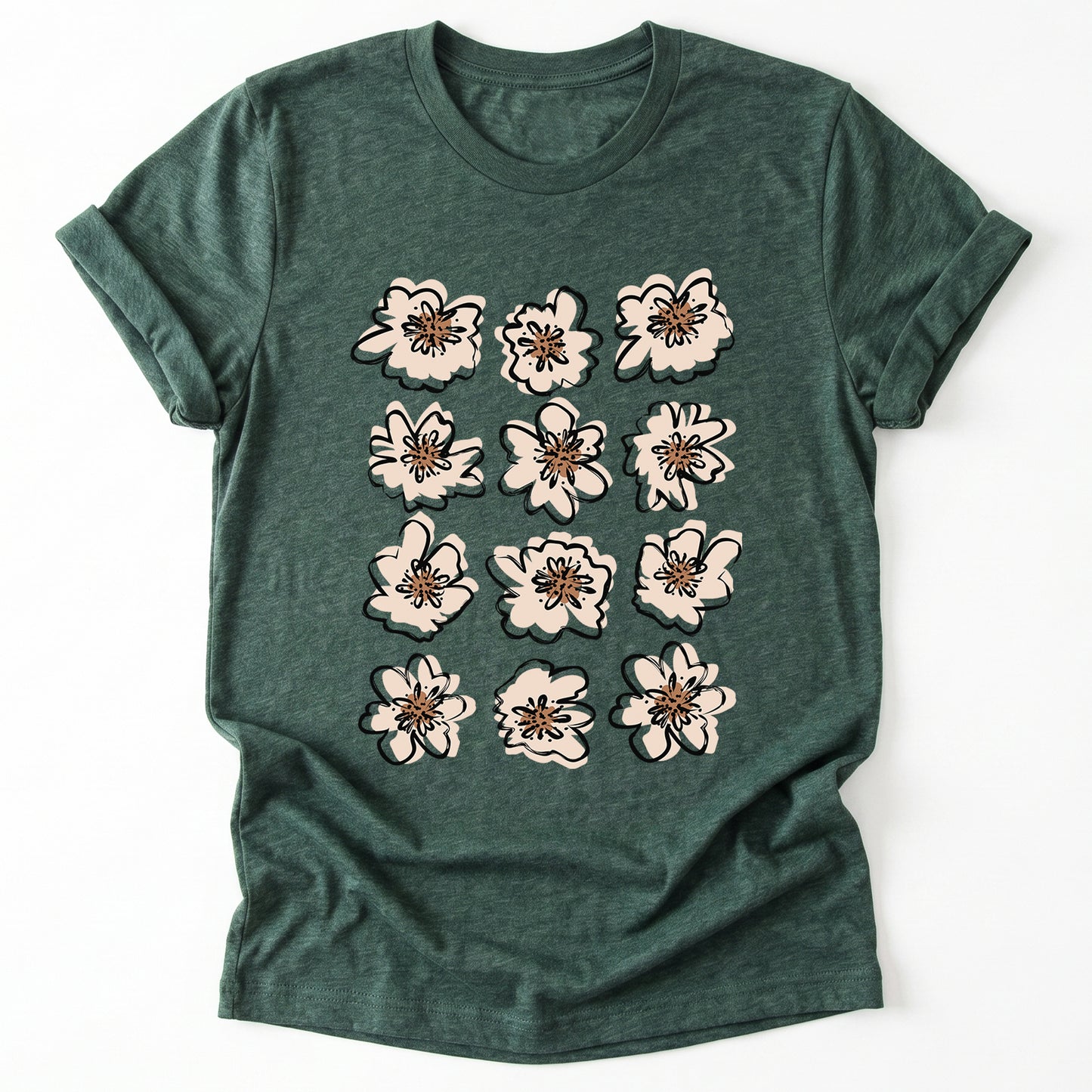 Boho Floral Classic T-Shirt