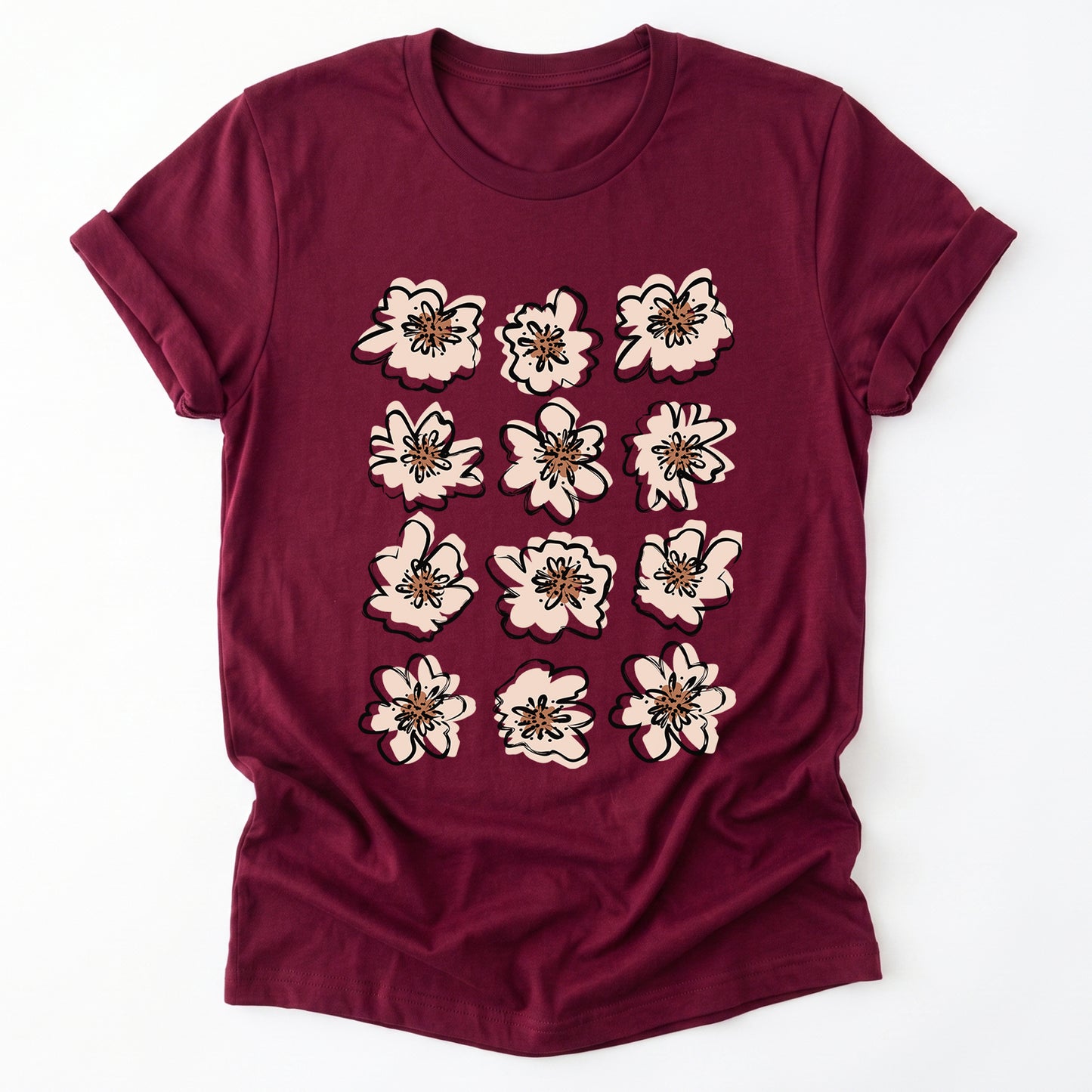 Boho Floral Classic T-Shirt