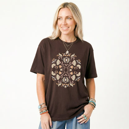 Scandinavian Floral Classic T-Shirt