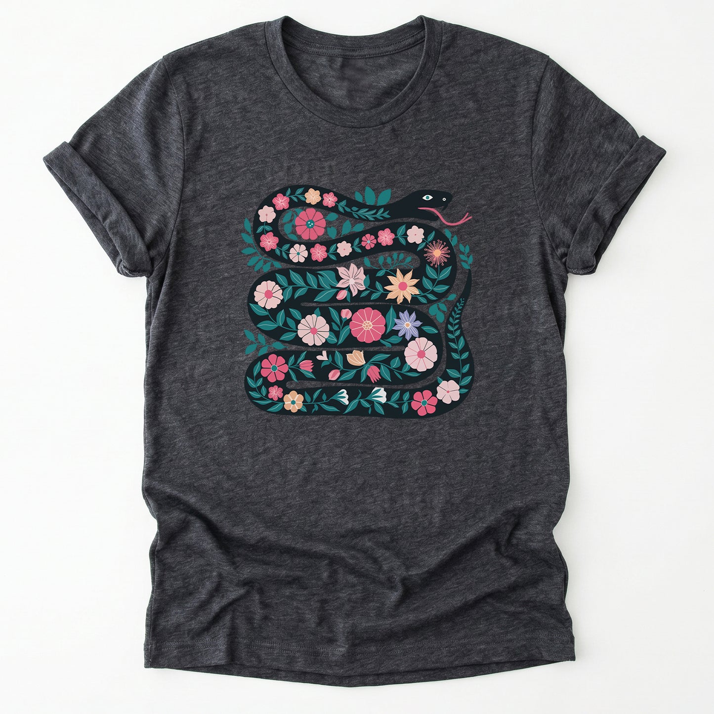 Floral Snake Classic T-Shirt