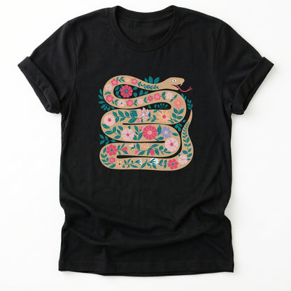 Floral Snake Classic T-Shirt