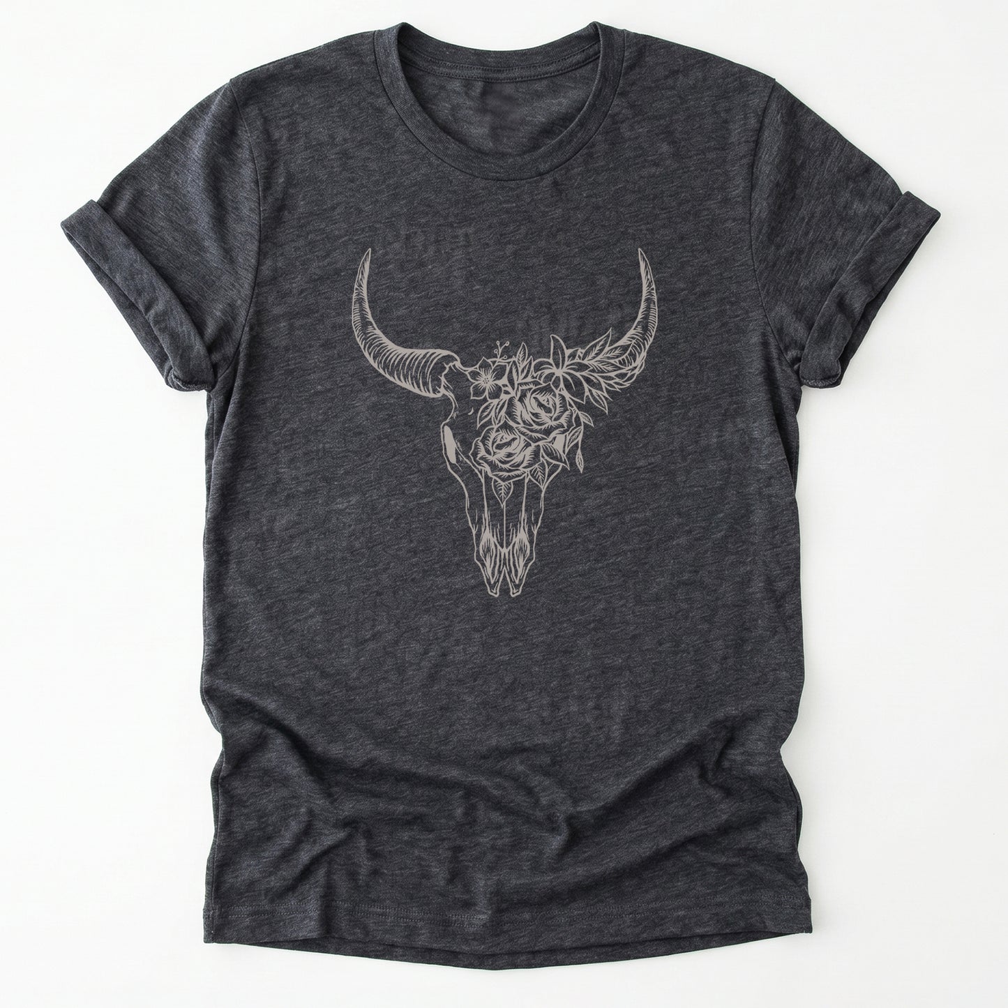 Boho Bull Skull Classic T-Shirt