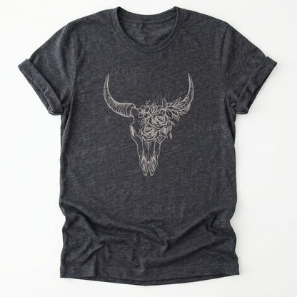 Boho Bull Skull Classic T-Shirt