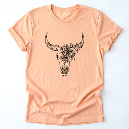 Boho Bull Skull Classic T-Shirt