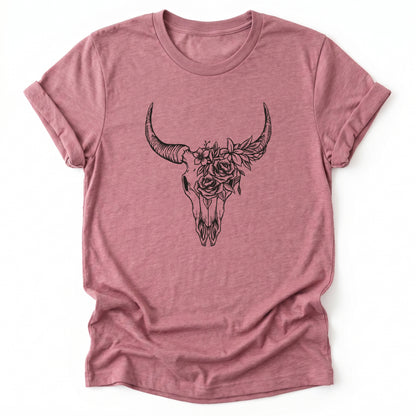 Boho Bull Skull Classic T-Shirt