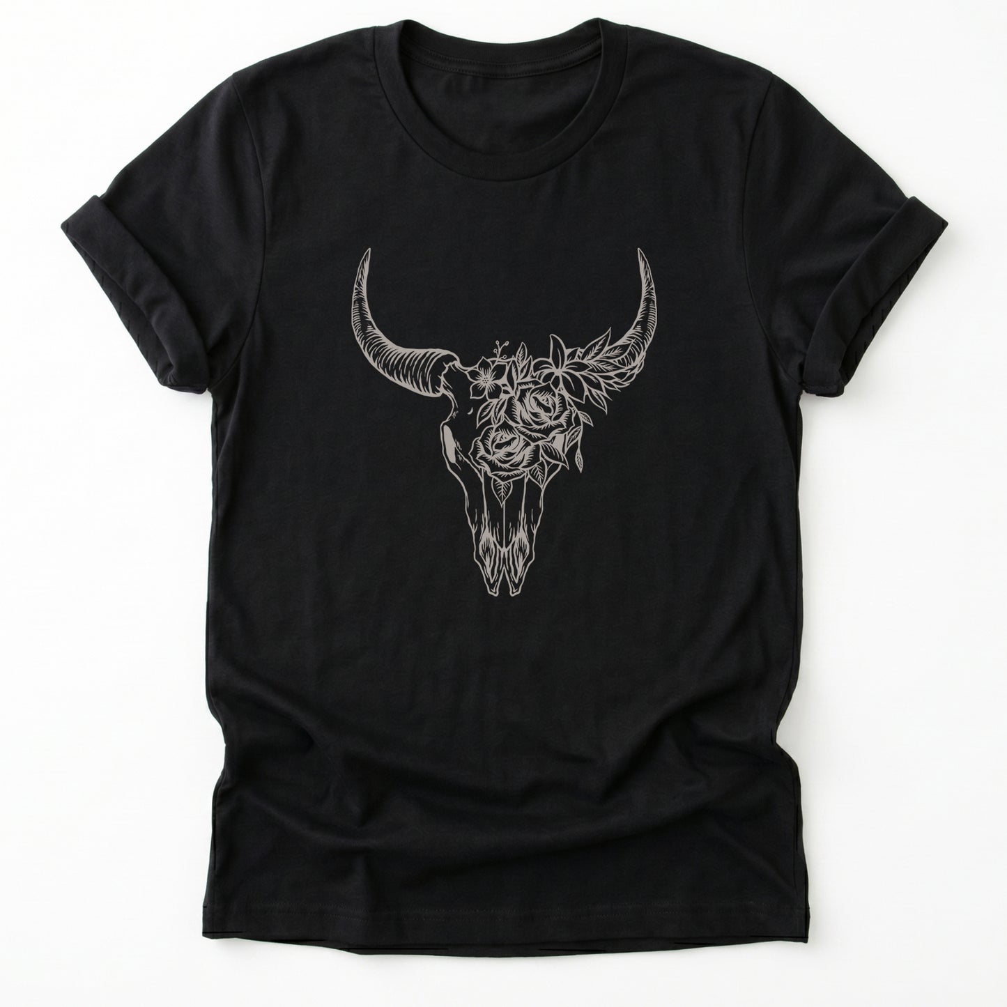 Boho Bull Skull Classic T-Shirt
