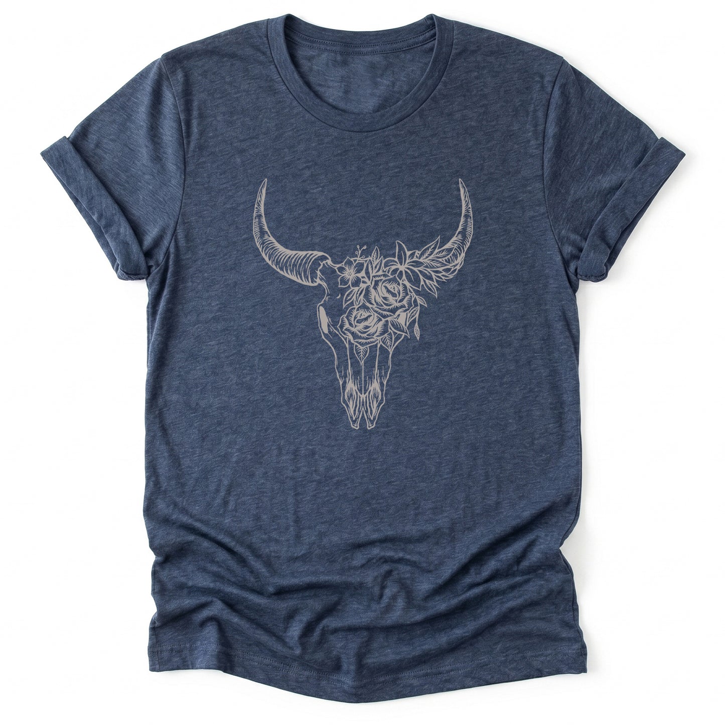 Boho Bull Skull Classic T-Shirt