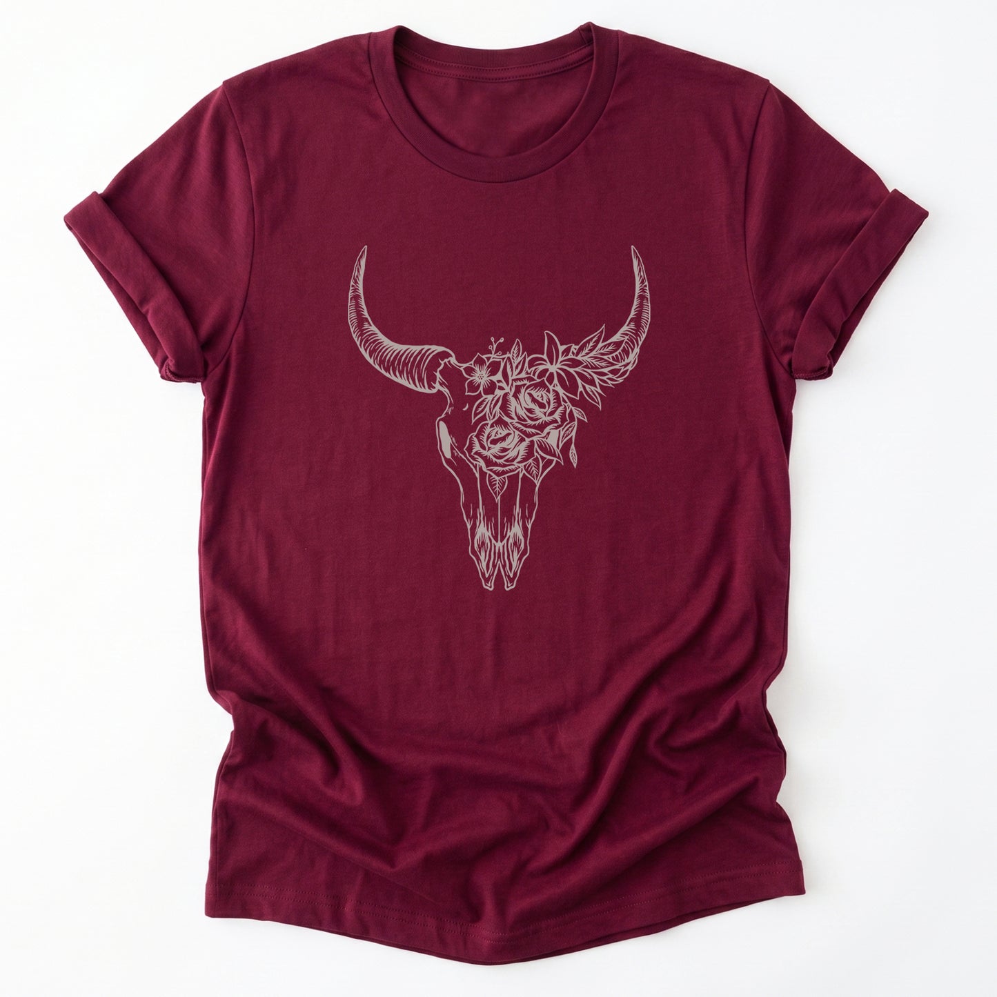 Boho Bull Skull Classic T-Shirt