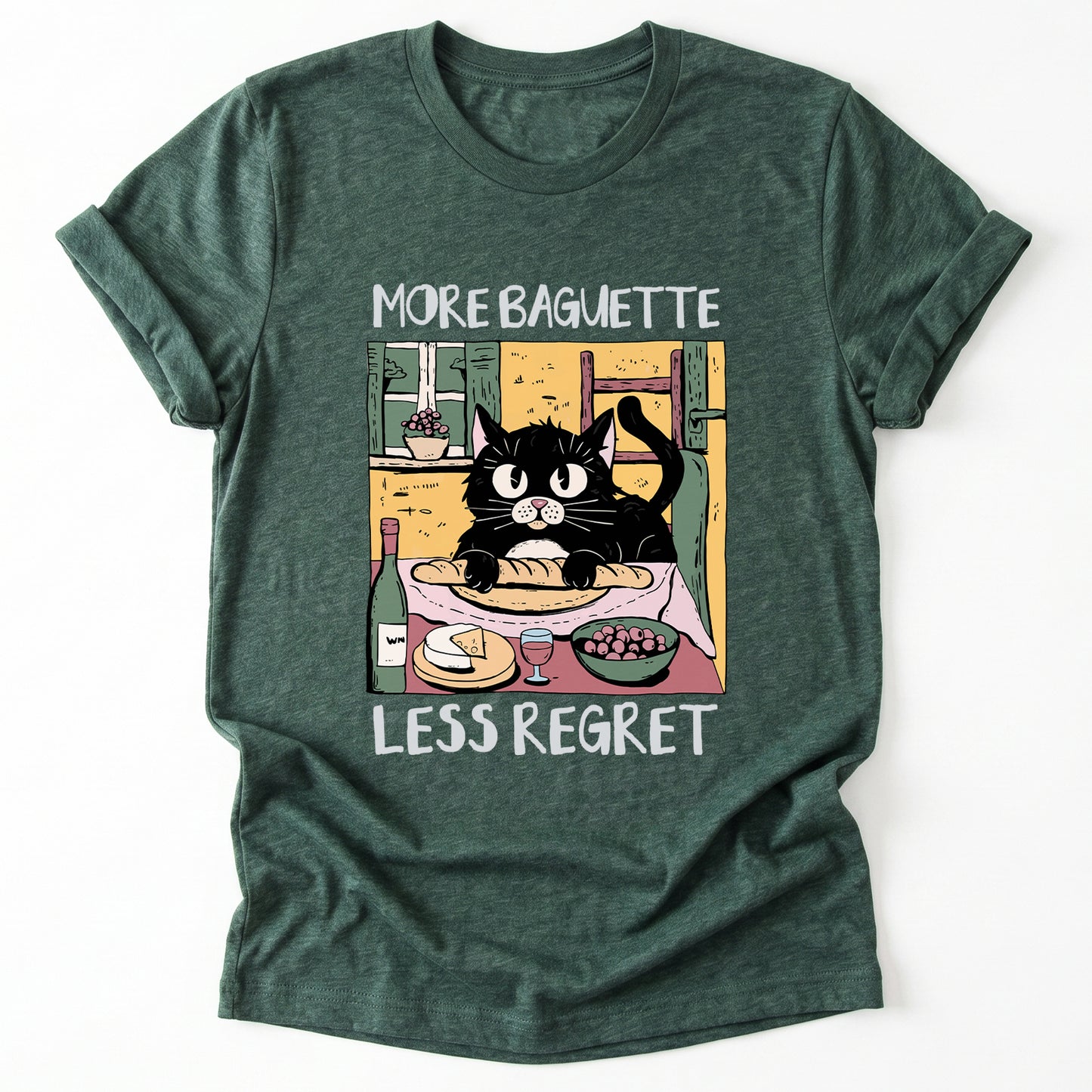More Baguette Less Regret Classic T-Shirt