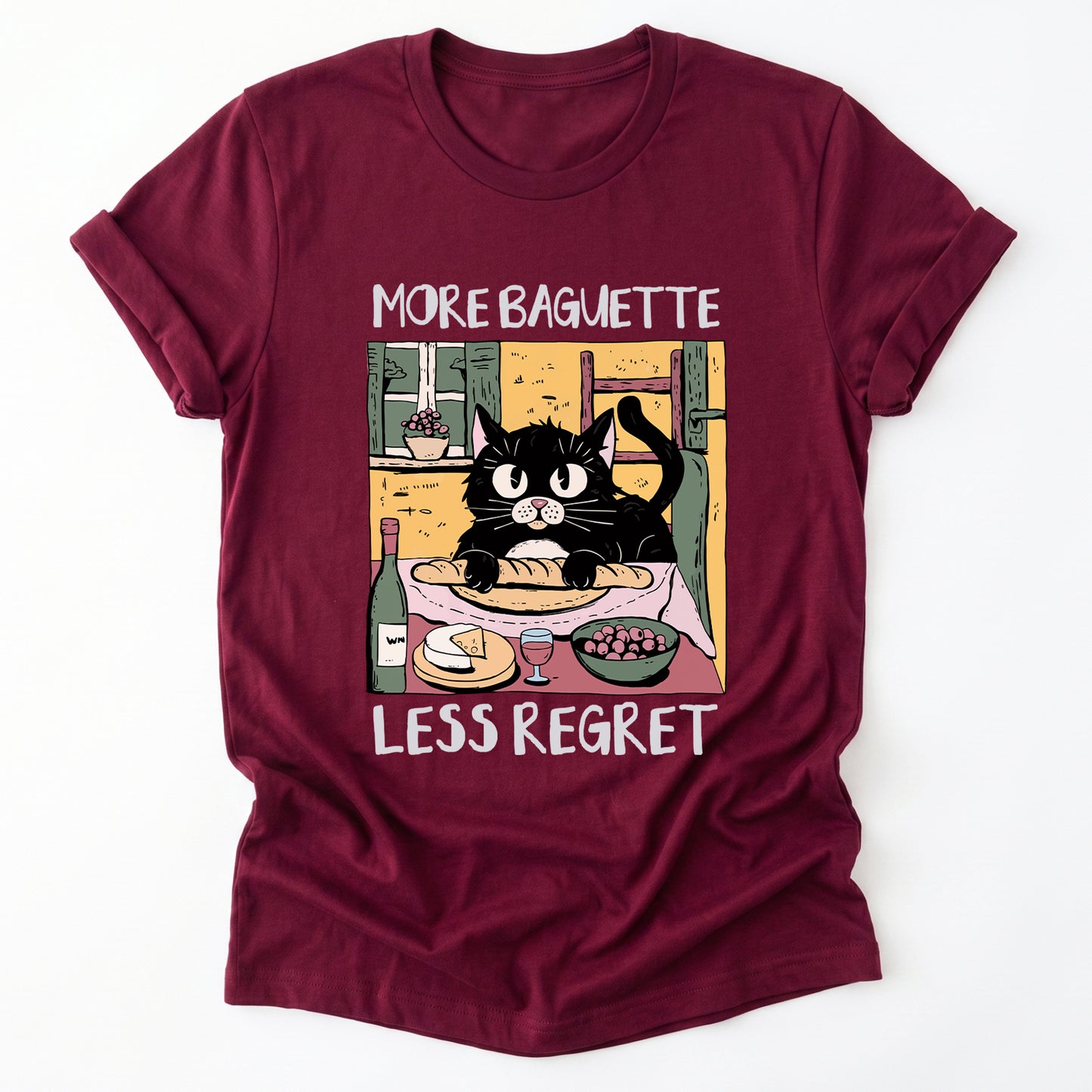 More Baguette Less Regret Classic T-Shirt