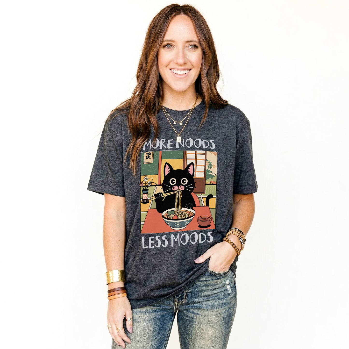 More Noods Less Moods Classic T-Shirt
