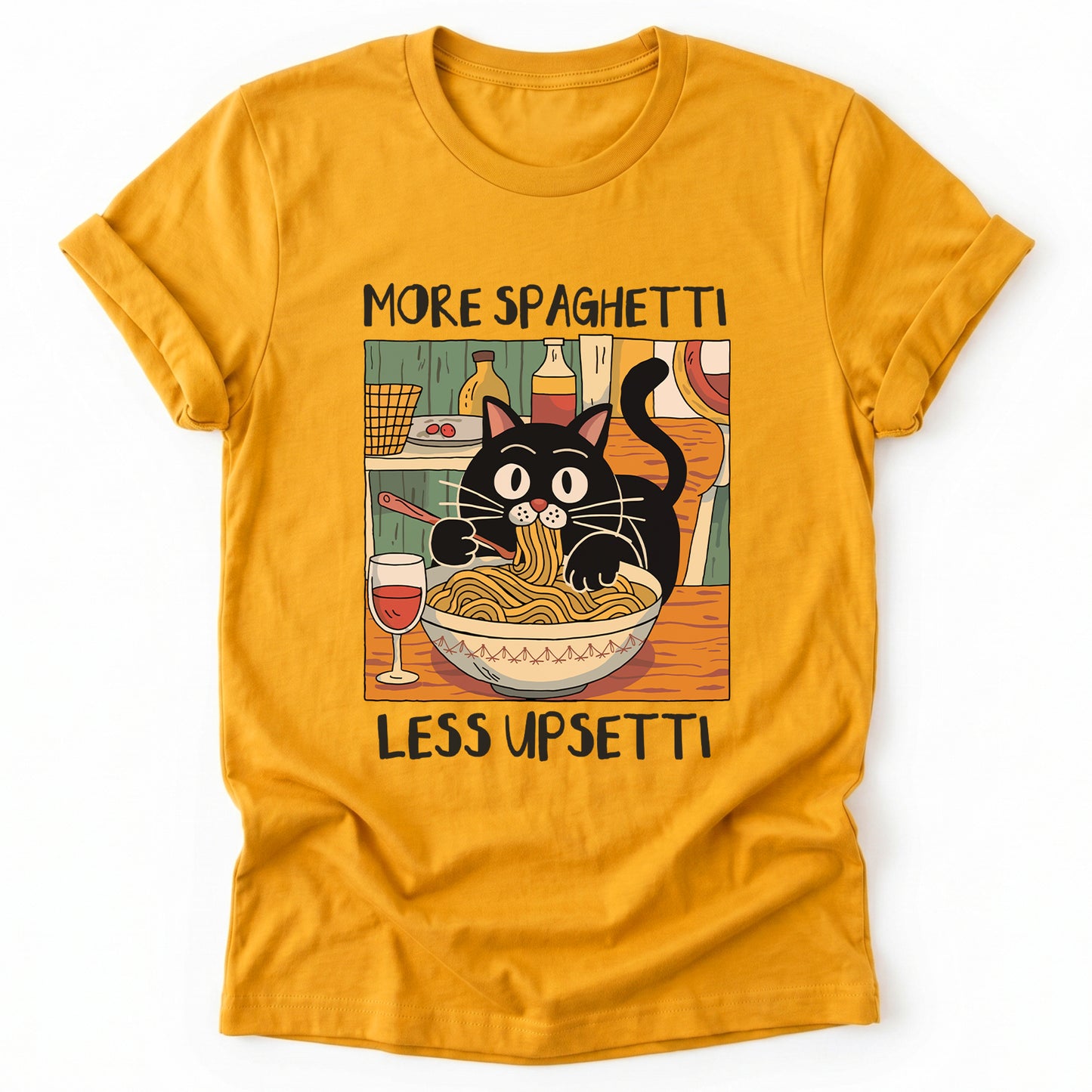 More Spaghetti Less Upsetti Classic T-Shirt