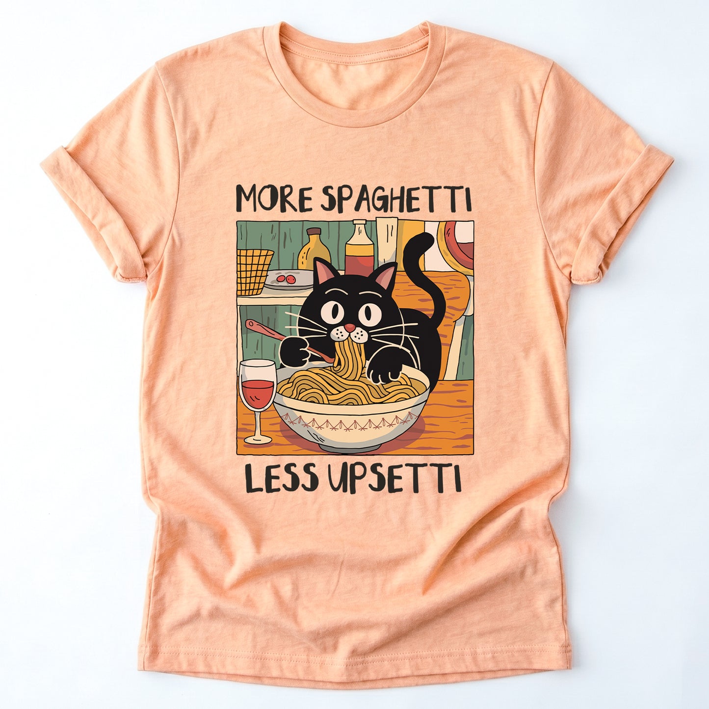 More Spaghetti Less Upsetti Classic T-Shirt