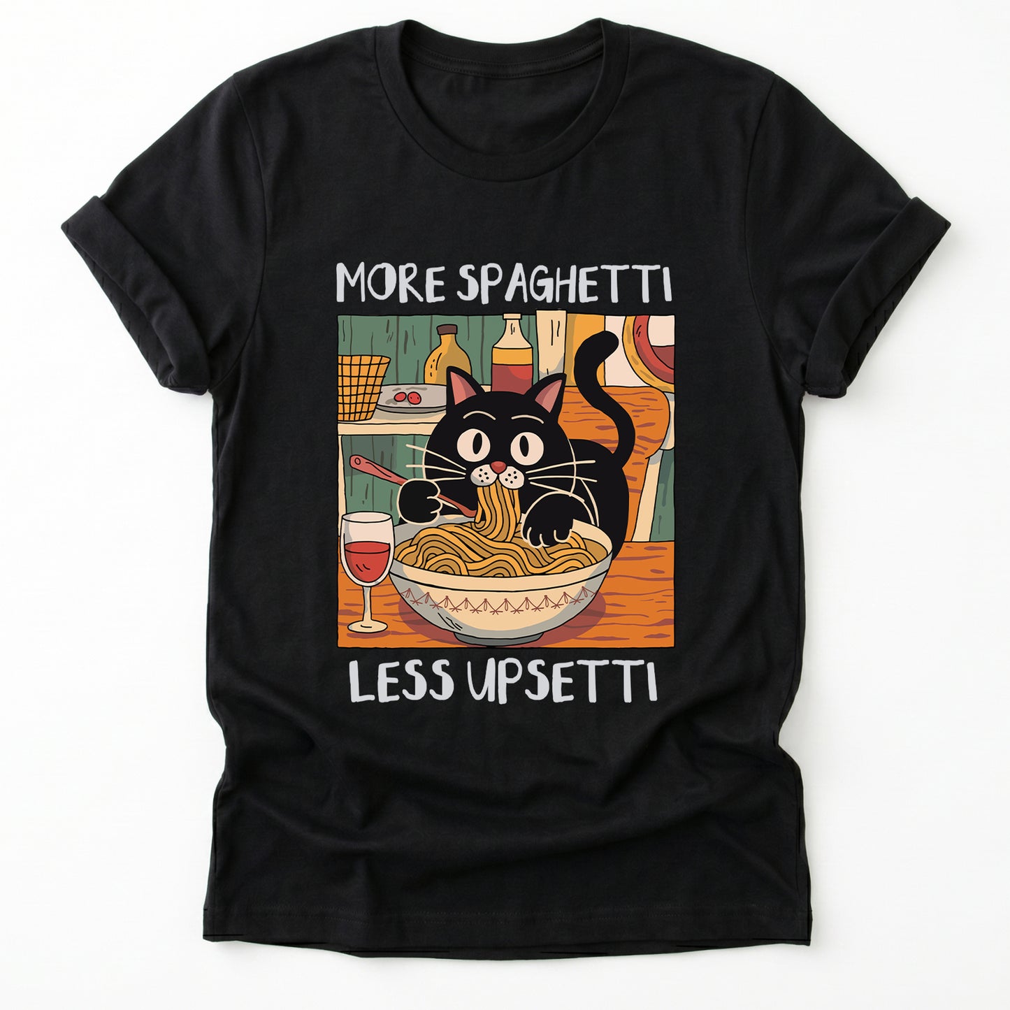 More Spaghetti Less Upsetti Classic T-Shirt
