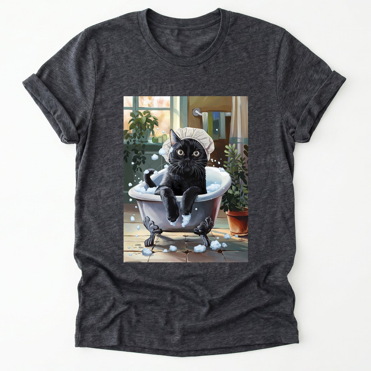Cat Bathtub Classic T-Shirt