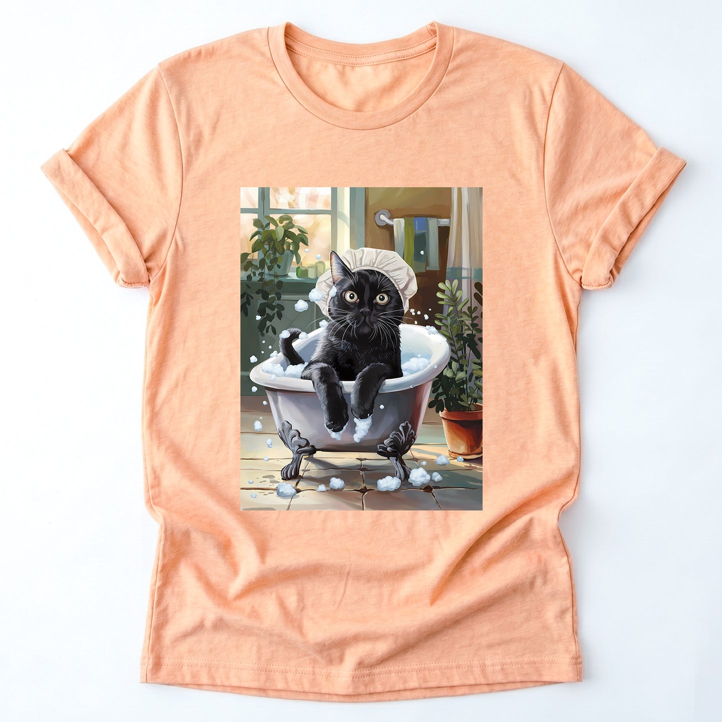 Cat Bathtub Classic T-Shirt
