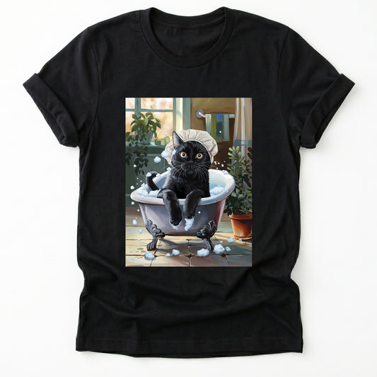 Cat Bathtub Classic T-Shirt