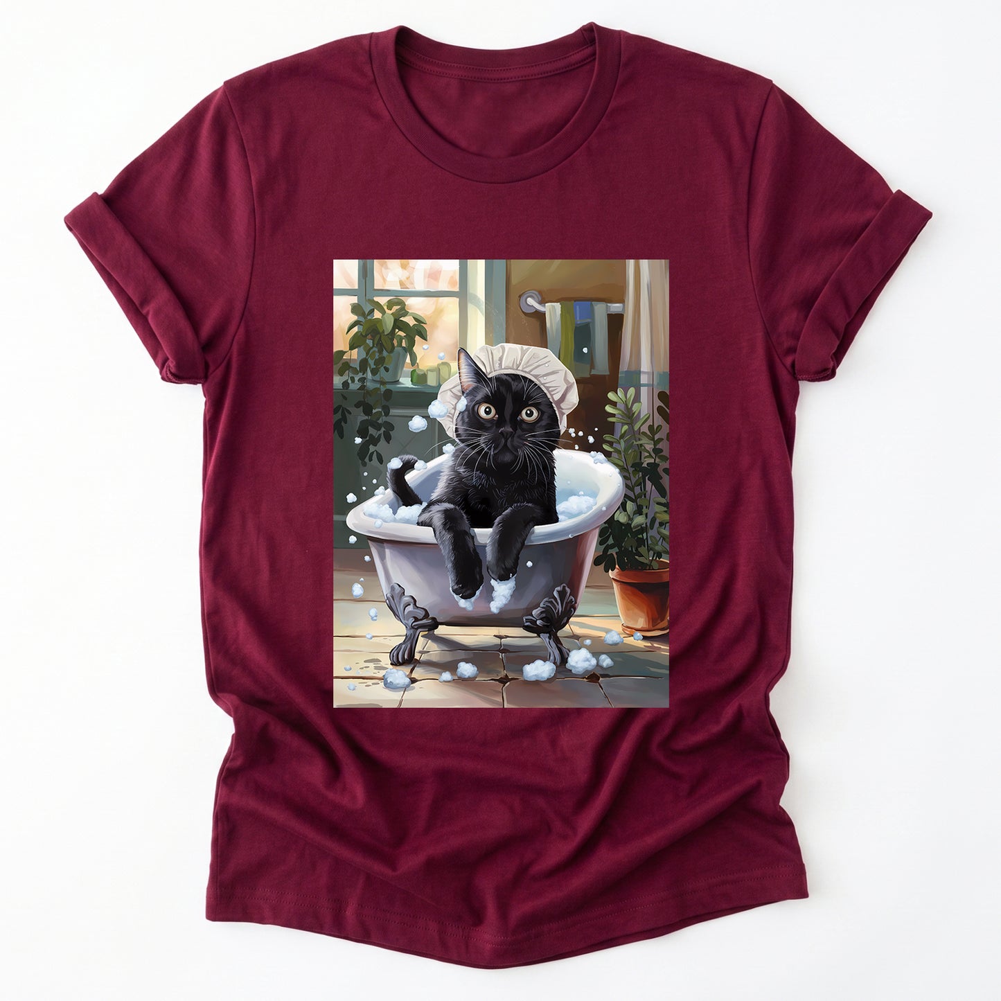 Cat Bathtub Classic T-Shirt